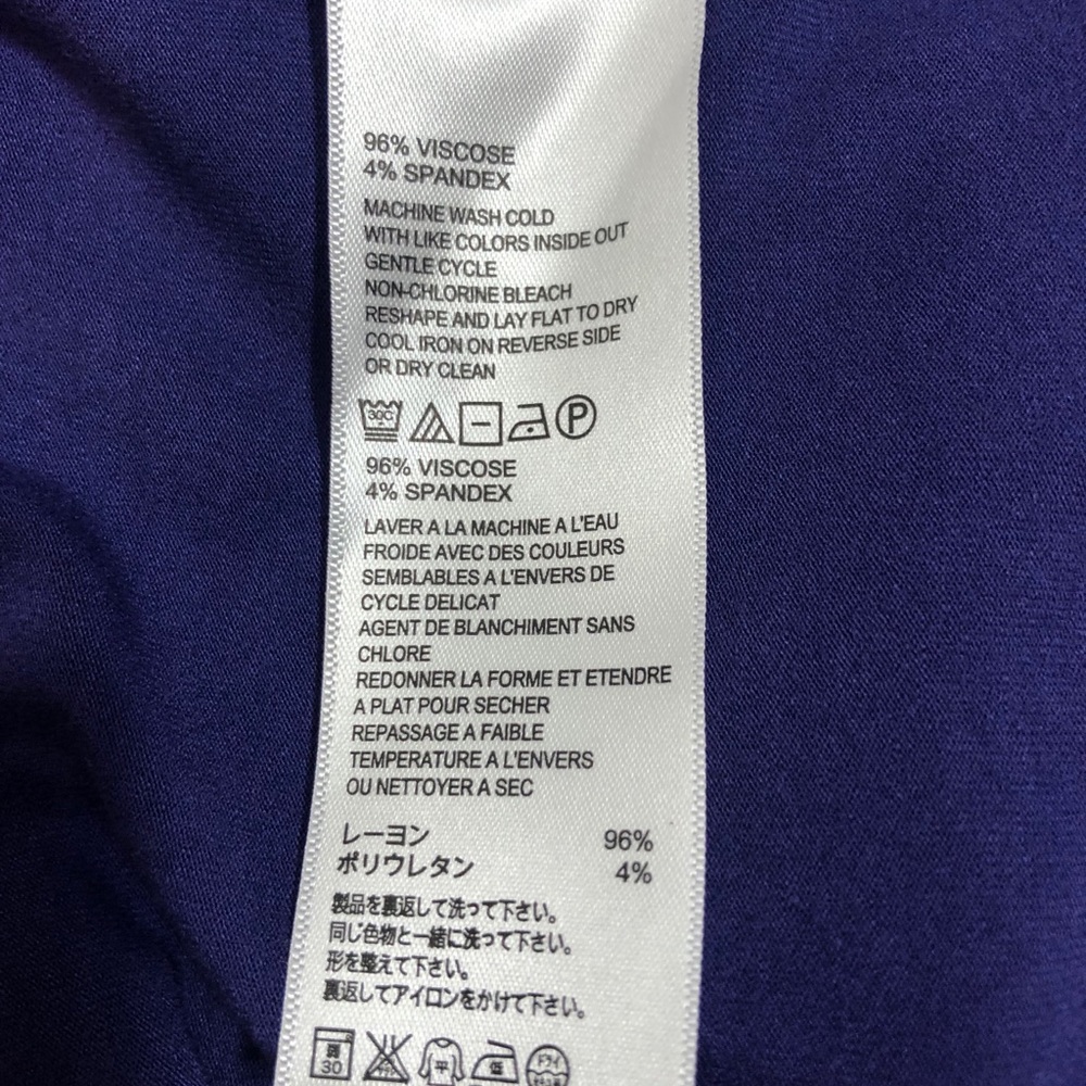 SOLD TOMMY BAHAMA Sz M Tambour Wrap Dress Purple - Picture 10 of 12